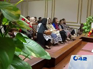 Book launching ceremony at Aiwan e Iqbal