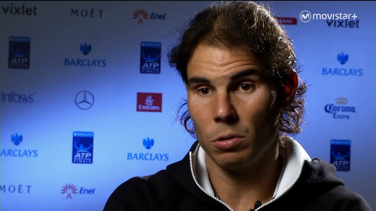 Rafael Nadal Post-match interview at WTF. 20/11/2015