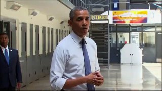 Obama: Premier président américain à visiter une prison