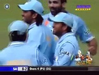 AB de Villiers cheats against India