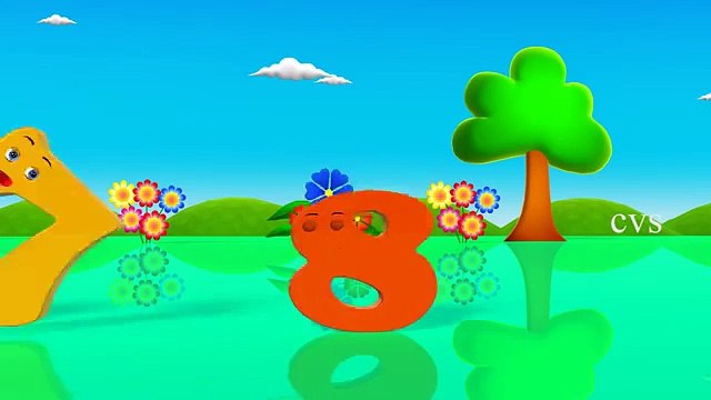 Learn Numbers Song 1 to 100 Counting - 3D Animation Numbers Rhymes for Children