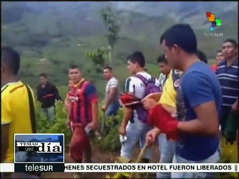 Colombia: difunden video de ataque militar a campesinos del Cauca