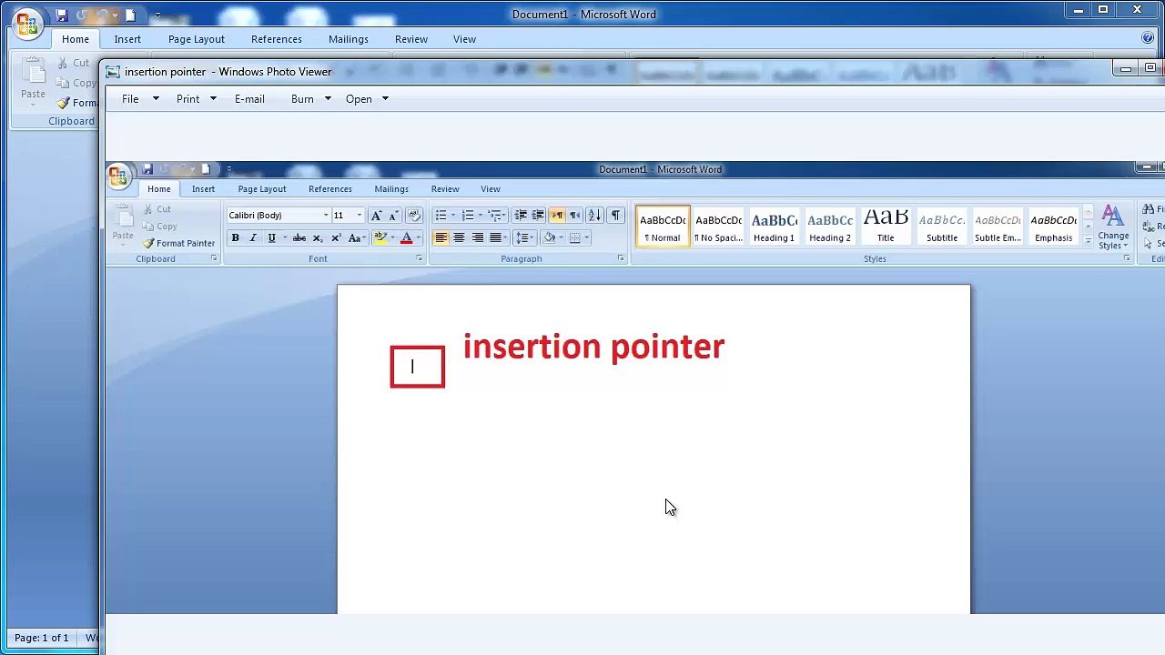 Part 4 - Microsoft Word Tutorial In Urdu/Hindi - Open Command
