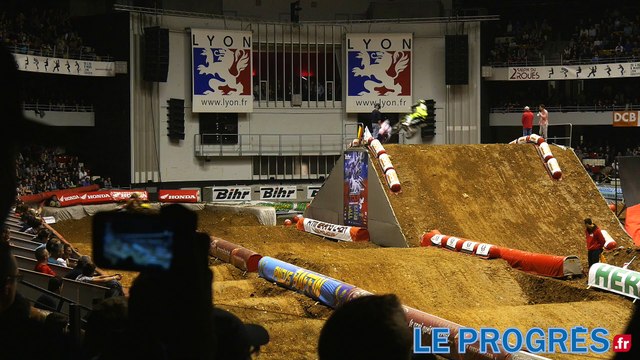 Soirée SuperCross au palais des sports de Lyon