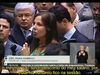 se todos  fossem  igual a essa Deputada. seria muito bom.