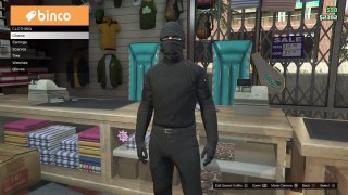 Grand Theft Auto 5 Online Daredevil Netflix Series Outfit tutorial