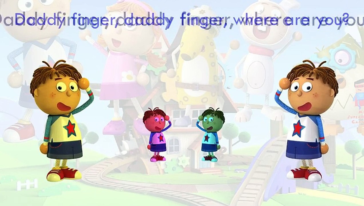 Tickety Toc Finger Family Song Daddy Finger Nursery Rhymes Toys Full animated cartoon engl catoonTV!