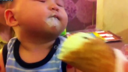 Babies Eating Ice Cream For The First Time Compilation 2015 [1080p HD Video]