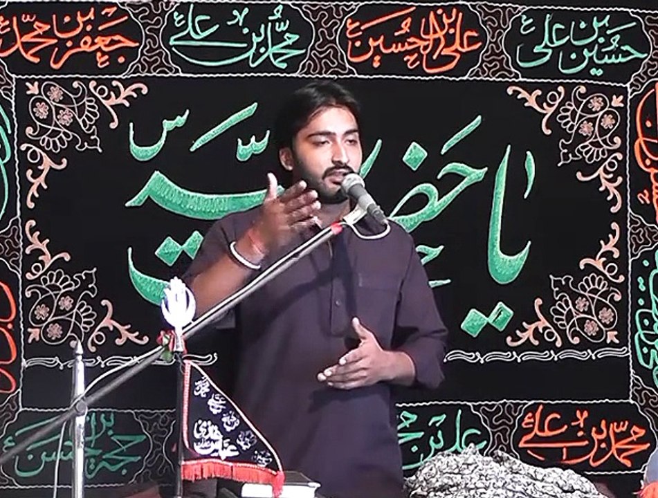 Zakir Tanveer Abbas 15th Muhram 1437(2015) Choti Behak Hafizabad