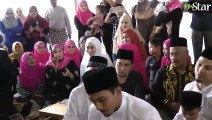 Video dan Gambar Majlis Nikah Shukri Yahaya dan Tya Adnan