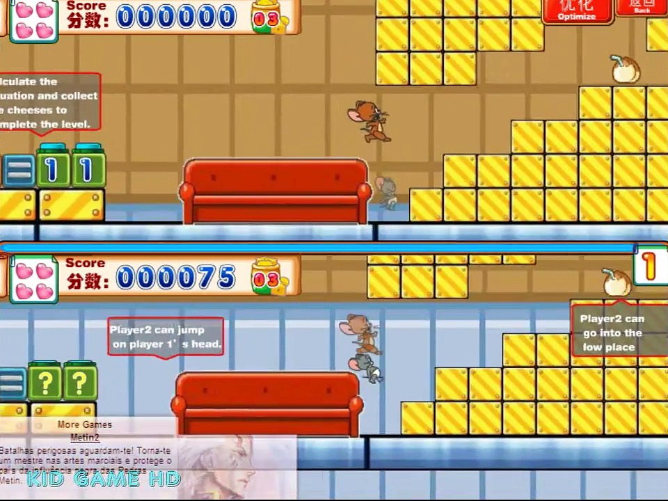 TOM e JERRY | Tom And Jerry Food Adventure | KID GAME HD