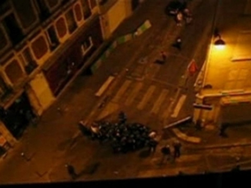 Casseurs rue de charenton