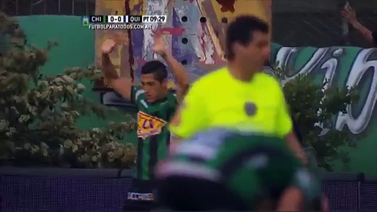 Gol de Gagliardi. Nueva Chicago 1 - Quilmes 0. Fecha 30. Primera División 2015. FPT