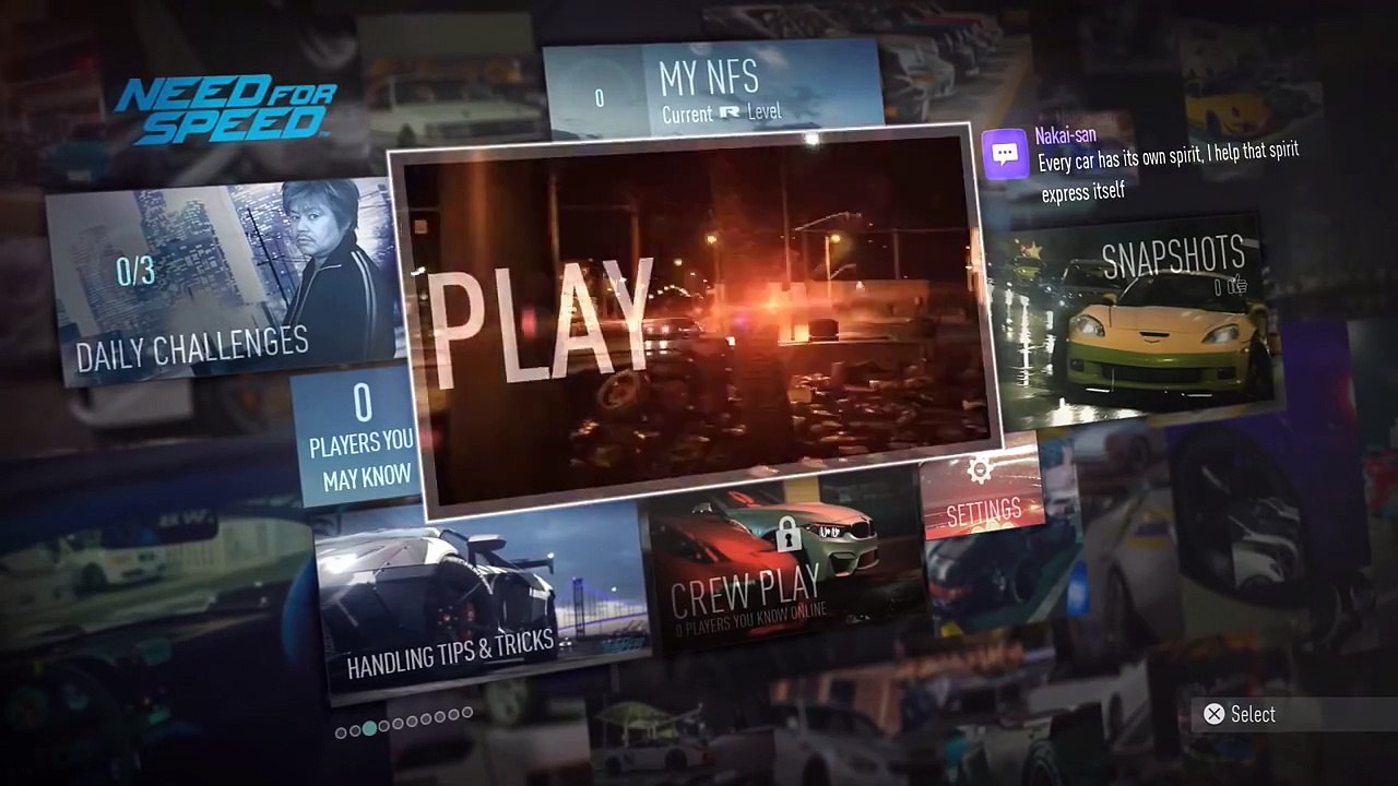 Official Need for Speed 2015 Soundtrack OST Main Menu Theme