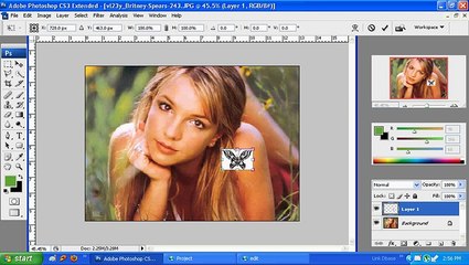 Tutorial Photoshop - Menambahkan tato