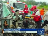 Un exconcejal muere en fatal accidente de tránsito