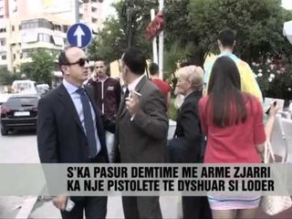 Ne stadium një pistolete lodër - Vizion Plus - News - Lajme