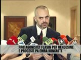 Edi Rama takon Shpëtim Idrizin - Vizion Plus - News - Lajme