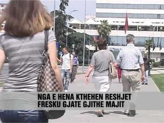 Shi dhe ulje temperaturash - Vizion Plus - News - Lajme