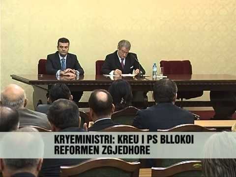 Berisha akuza Rames për reformën - Vizion Plus - News - Lajme