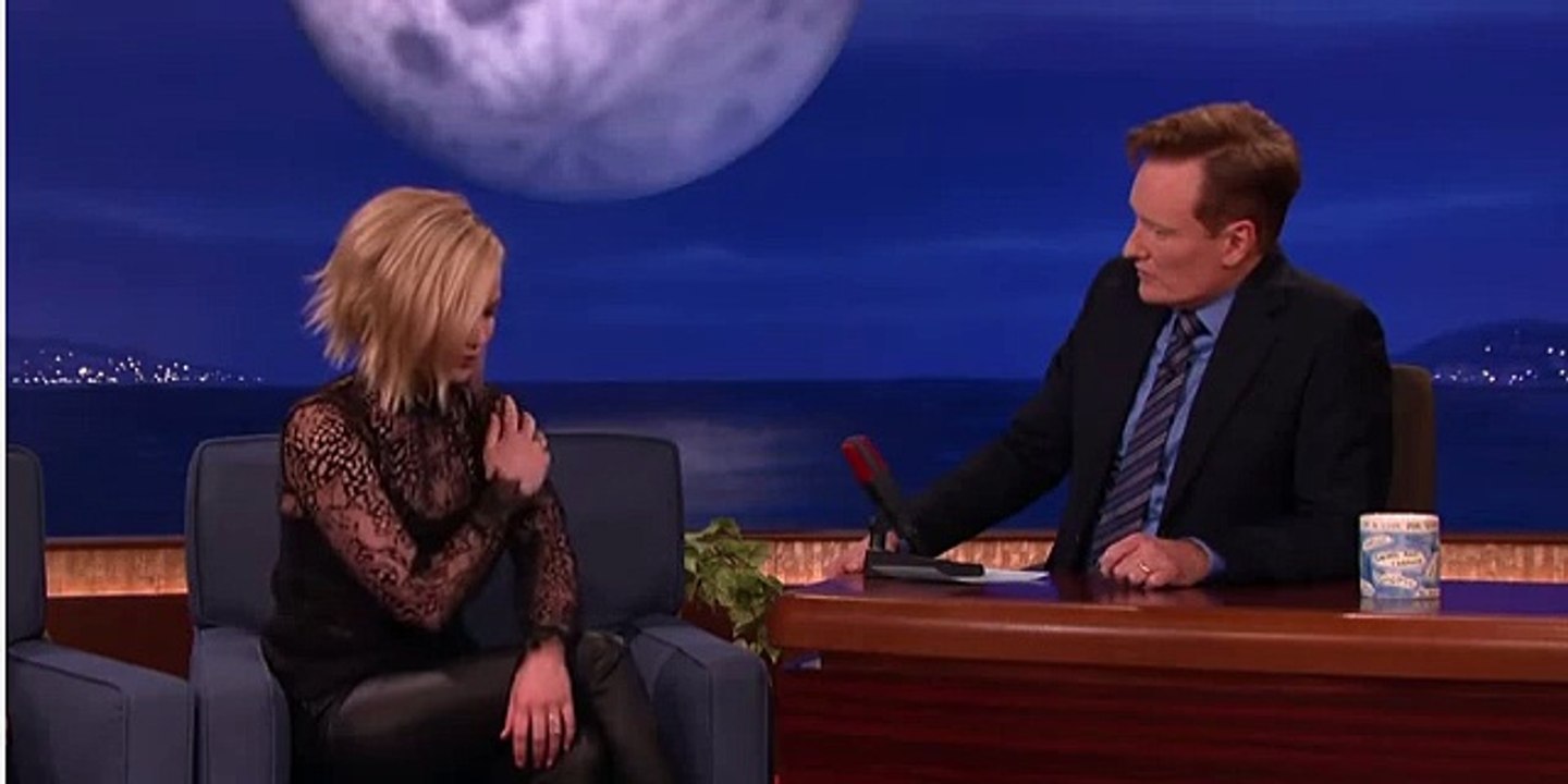 Jennifer Lawrence Was So Psyched To Sleep She Dislocated Her Toe - CONAN on TBS