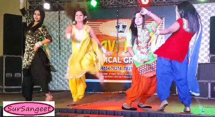 Beautiful Stage Dancing Girls Mujra || Desi Larkian