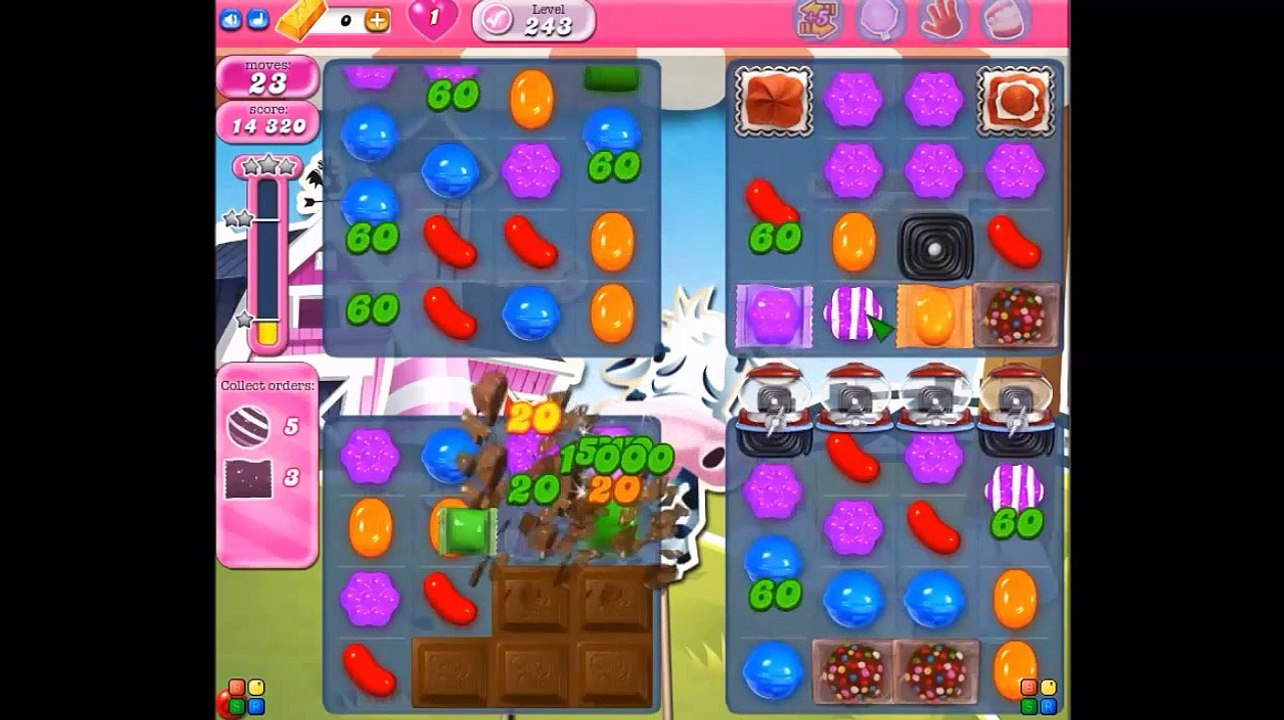 Candy Crush Saga Level 243