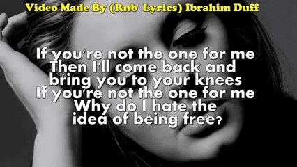 Adele - Water Under The Bridge (Lyrics On Screen)