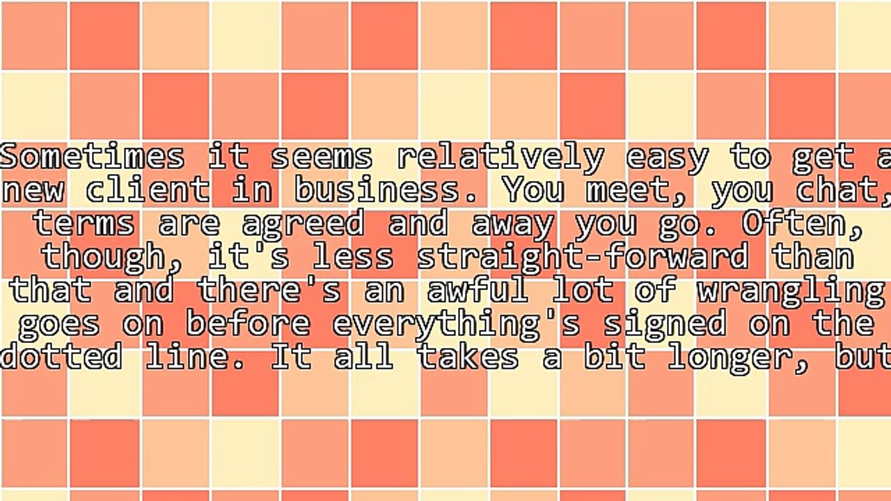 When It Comes To Getting A New Client, When Is Enough, Enough?