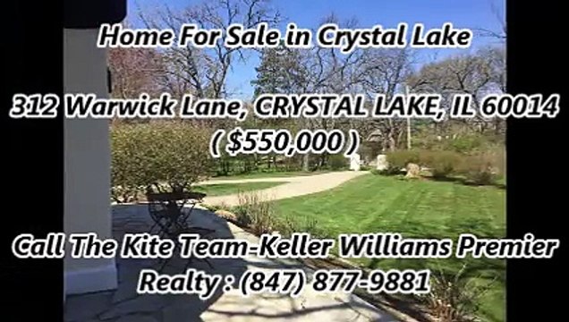 Crystal Lake Homes For Sale by The Kite Team-Keller Williams Premier Realty 312 Warwick Lane, CRYSTAL LAKE, IL 60014