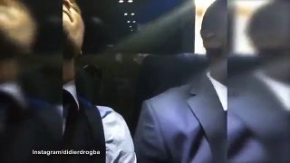 Didier Drogba and Kurt Zouma Rap in French on Team Coach