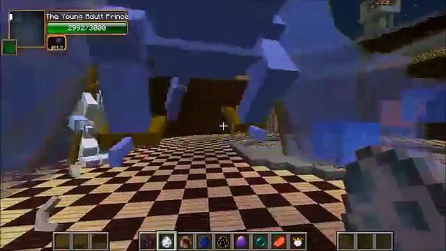 YOUNG ADULT PRINCE VS NIGHTMARES & MOBZILLA - Minecraft Mob Battles - OreSpawn Mods