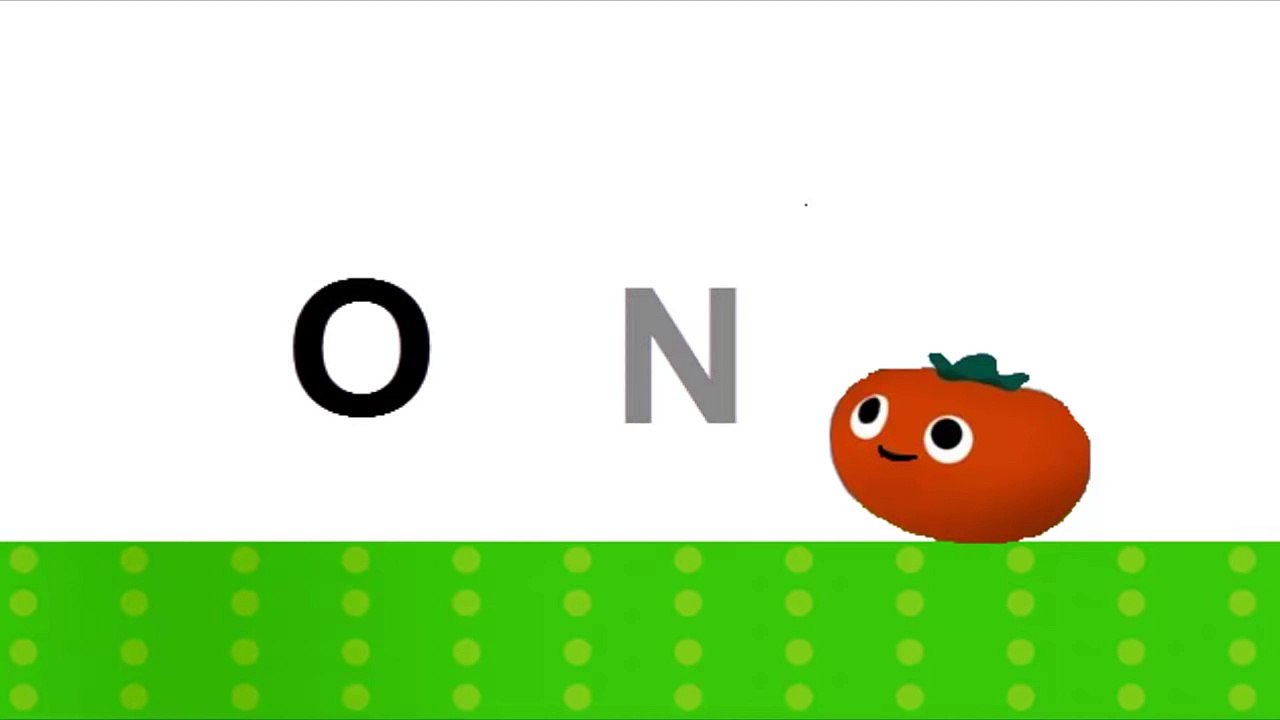 alfabeto portugues com tomatinho vermelho