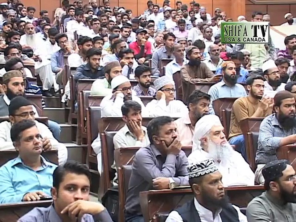 Shan-e-Farooq-e-Azam Wa Imam-e-Hussain By Raza Saqib Mustafai 4 Nov 2015 University of Karachi