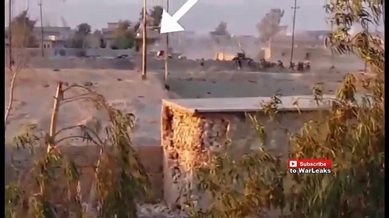 Iraq War 2015 - Massive Explosion Right In Front Of Iraqi Army Position Caused By IS SVBIED In Baiji
