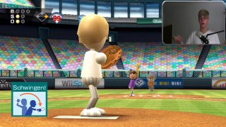 Lets Play Wii Sports [Facecam] Part 2: Verarsche in Baseball & Bowling