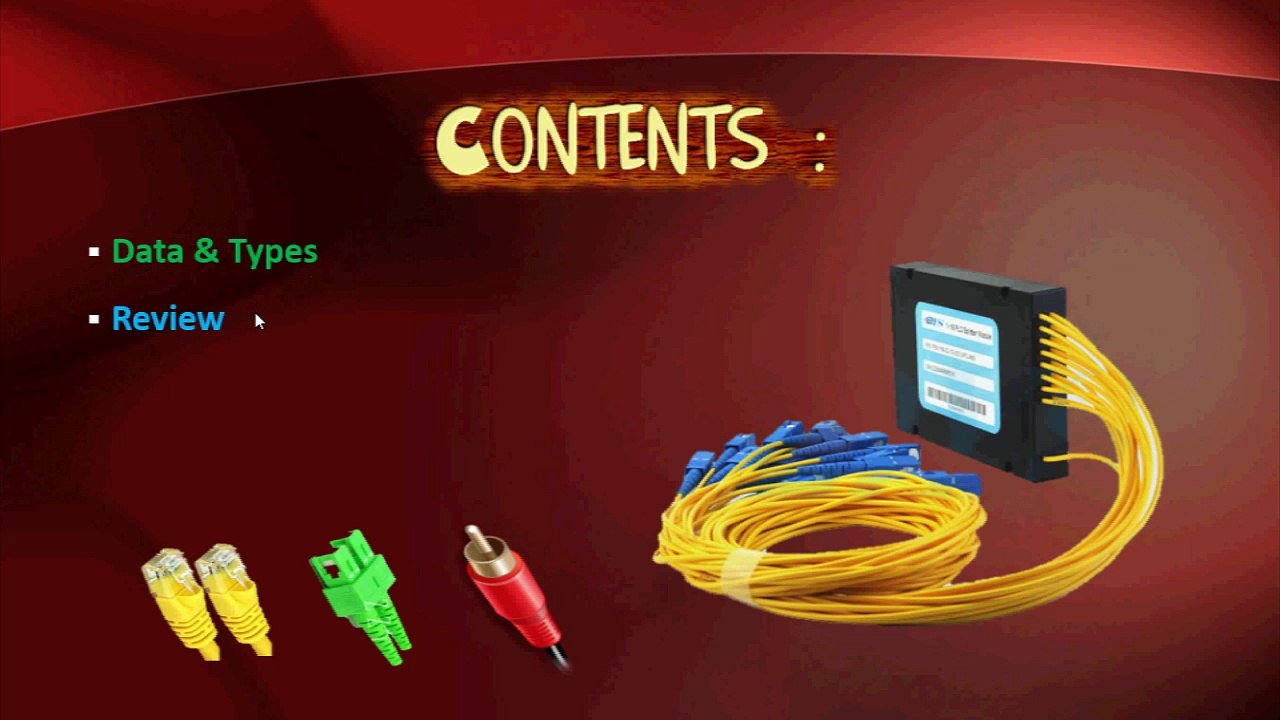 Data and its Types