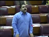 PML-N MNA speak against PML-N in Paraliment