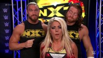 Alexa Bliss, Blake, Murphy and Shawn Bennett Backstage Segment