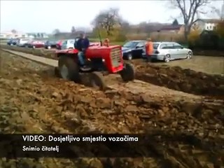 Grumpy Farmer in Croatia  Fenomenalna osveta nepristojnim vozačima