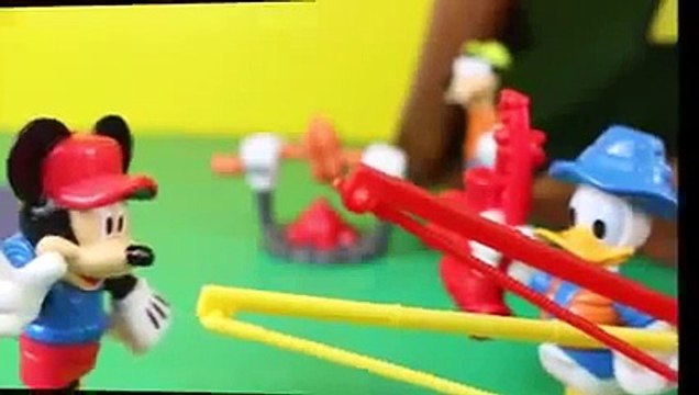 Mickey Mouse Clubhouse Campfire and Fishing with Mickey Minnie Donald Duck and Goofy ToysR