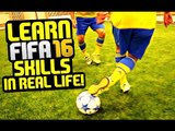 FIFA 16 Football Skills In Real Life Tutorial ★