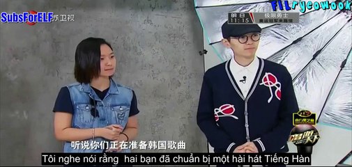 151113 Ryeowook Eunhyuk  (Singing All Over The World)