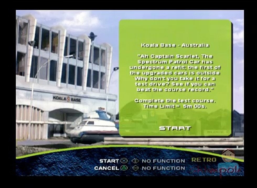 Captain Scarlet PS2 gameplay Playstation 2 ( Blast Games )