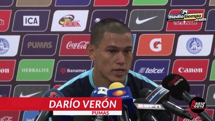 Pumas para mí lo es todo: Darío Verón