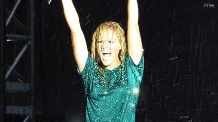 Helene Fischer Stadion Tournee Berlin 05.07.2015 Atemlos im Regen