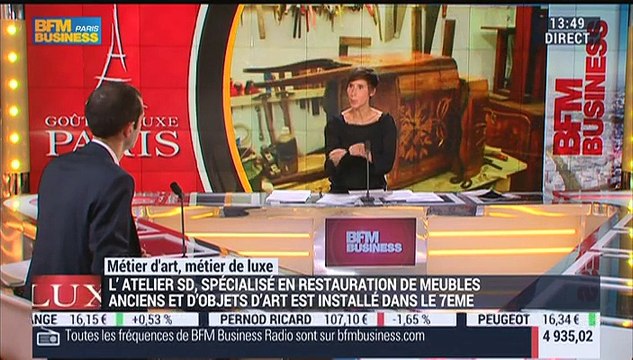 Métiers dart Métiers de luxe Tapissier d’ameublement Atelier S.D. de Rambures