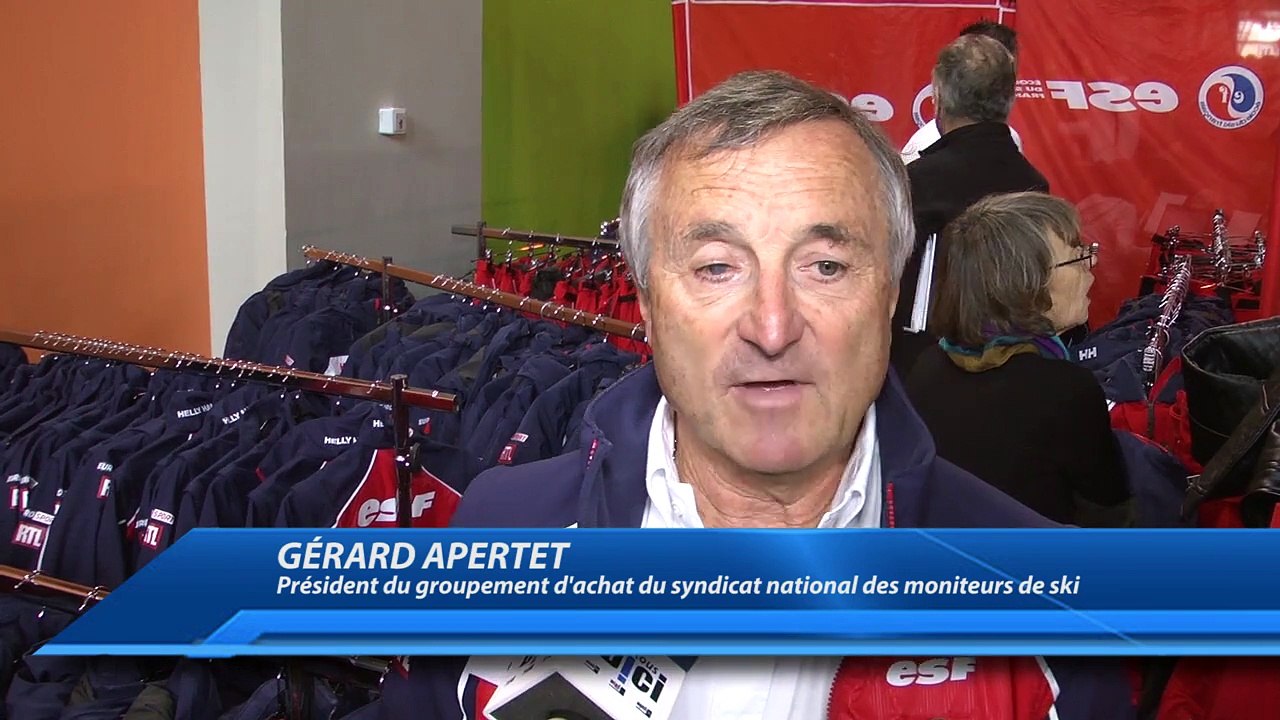 D!CI TV : La nouvelle tenue des moniteurs ESF est rouge... et bleue !