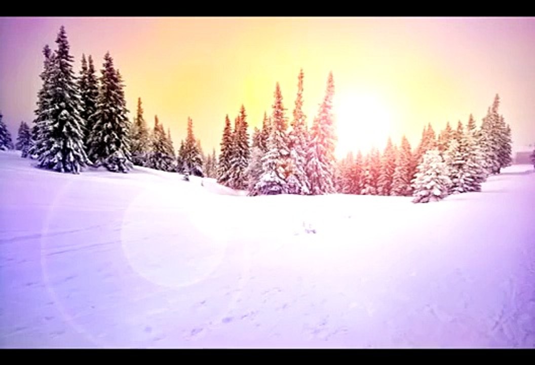 Волшебная музыка зимы. Падал снег Music Sergey Chekalin. Very beautiful music!