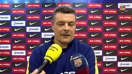 Xavi Pascual: "Per nosaltres i per Vardar és un partit molt difícil"